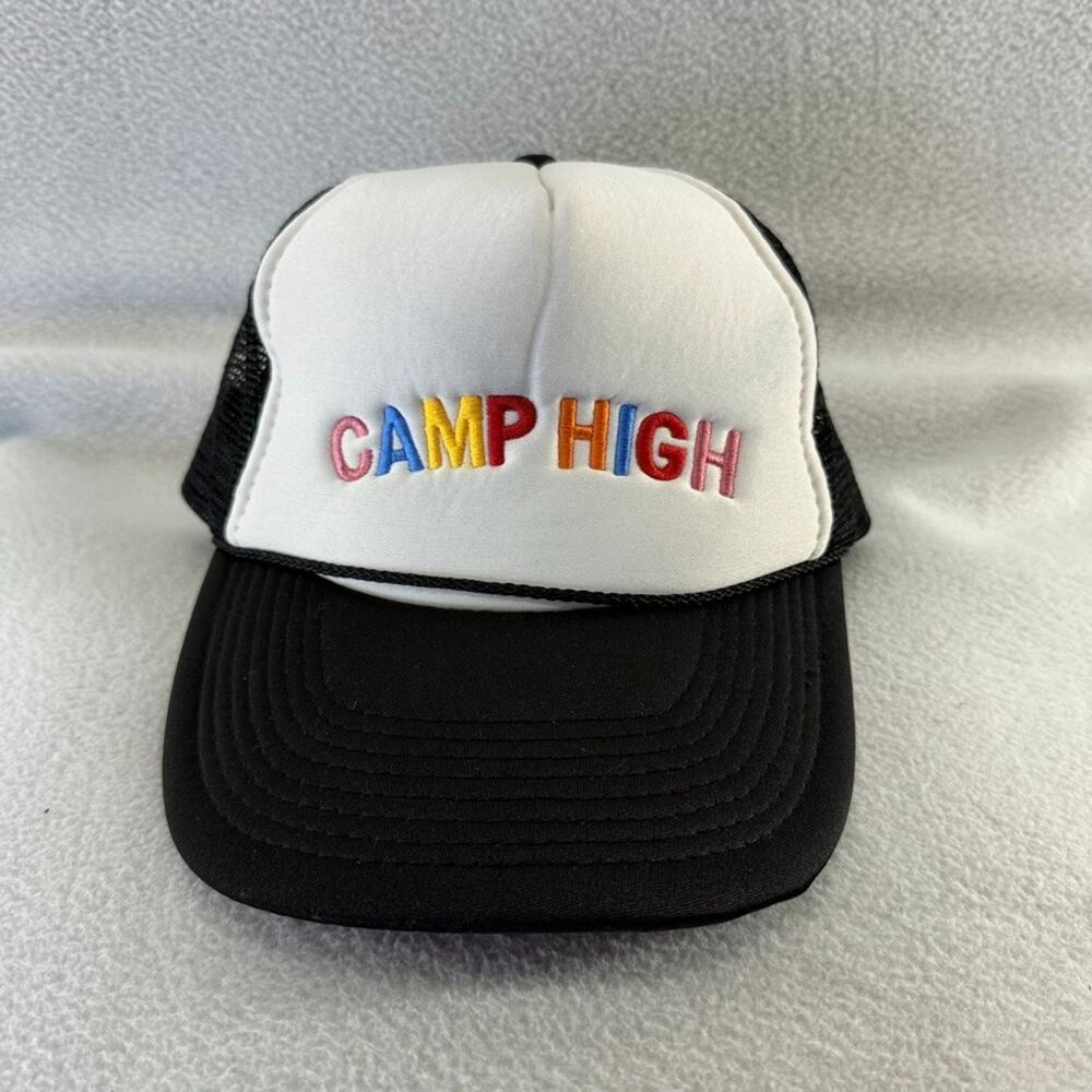 Camp High Collective Hat Adult One Size Mesh Trucker Embroidered Made IN USA